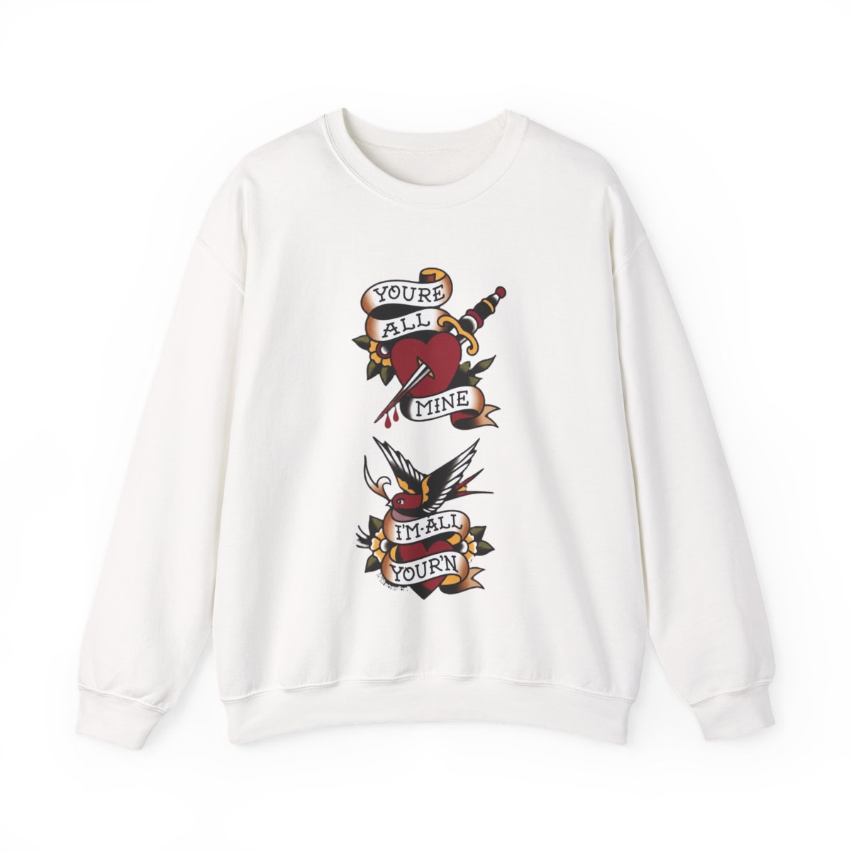 I'm All Your'n Maroon Crewneck Fleece | Tyler Childers